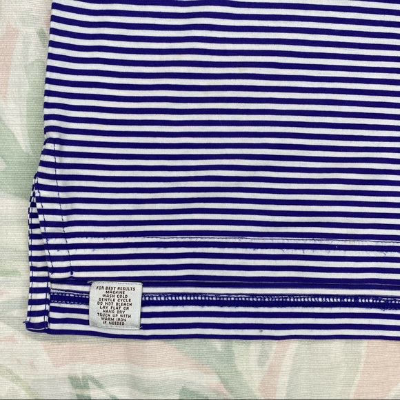 Peter Millar Stretch Stripe Golf Polo Shirt Purple - Picture 2 of 7